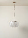 Astera 4-Light Alabaster Glass Chandelier