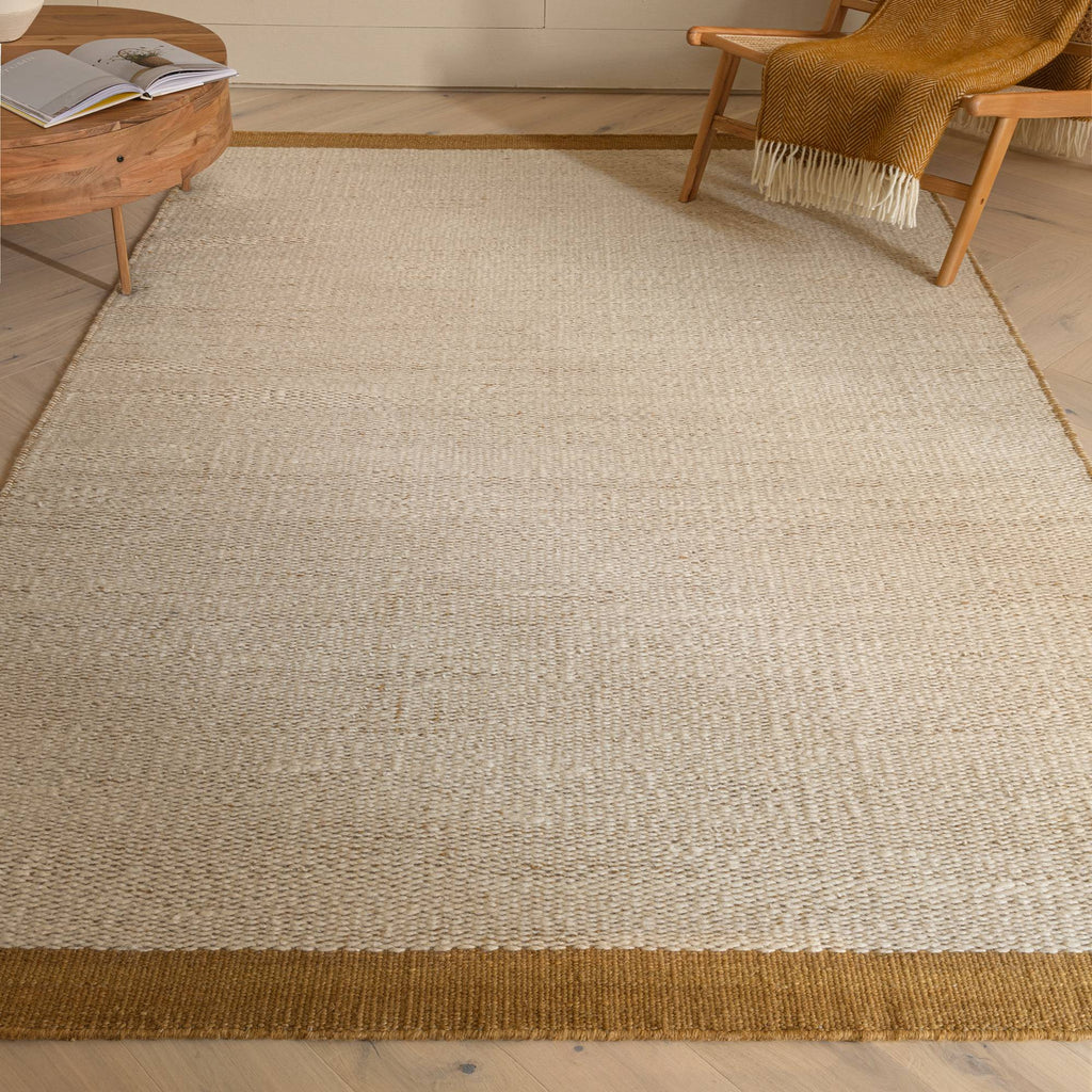 Lima Rug styled in a living room