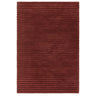 Wool Living Room Rug — High-Low Pile, Hand Woven, Linie