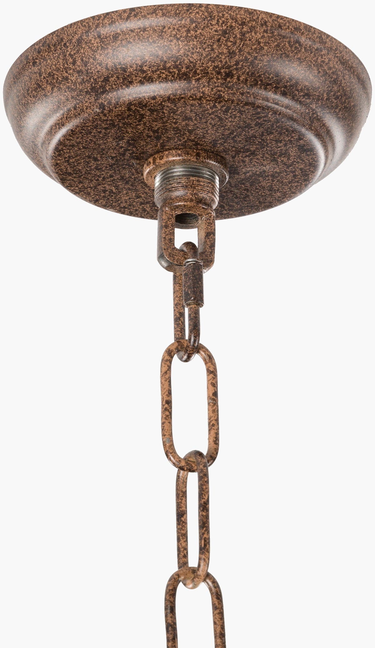 Lombard Steel Pendant Light, Antiqued Metallic Bronze, Polished Metallic Brass