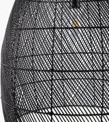 Larimar Rattan Pendant Light, Black Sand Black