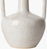 Lorraine 27" Ceramic Table Lamp, Glazed White