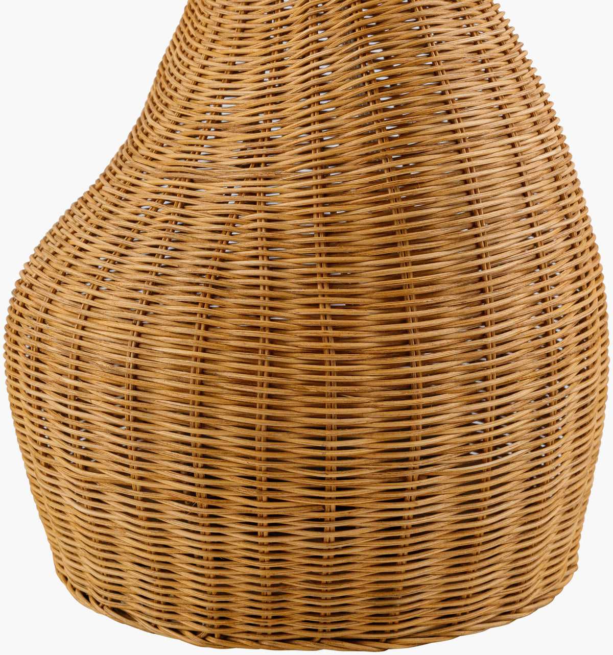 Lesi 30" Rattan Table Lamp, Natural Brown