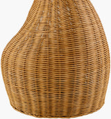 Lesi 30" Rattan Table Lamp, Natural Brown