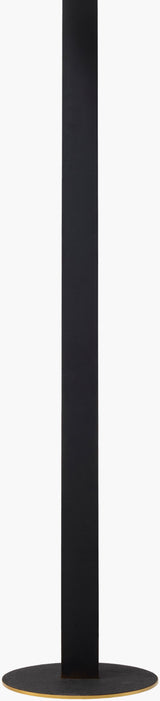 Lubango 55" Iron Floor Lamp, Hand Painted Black