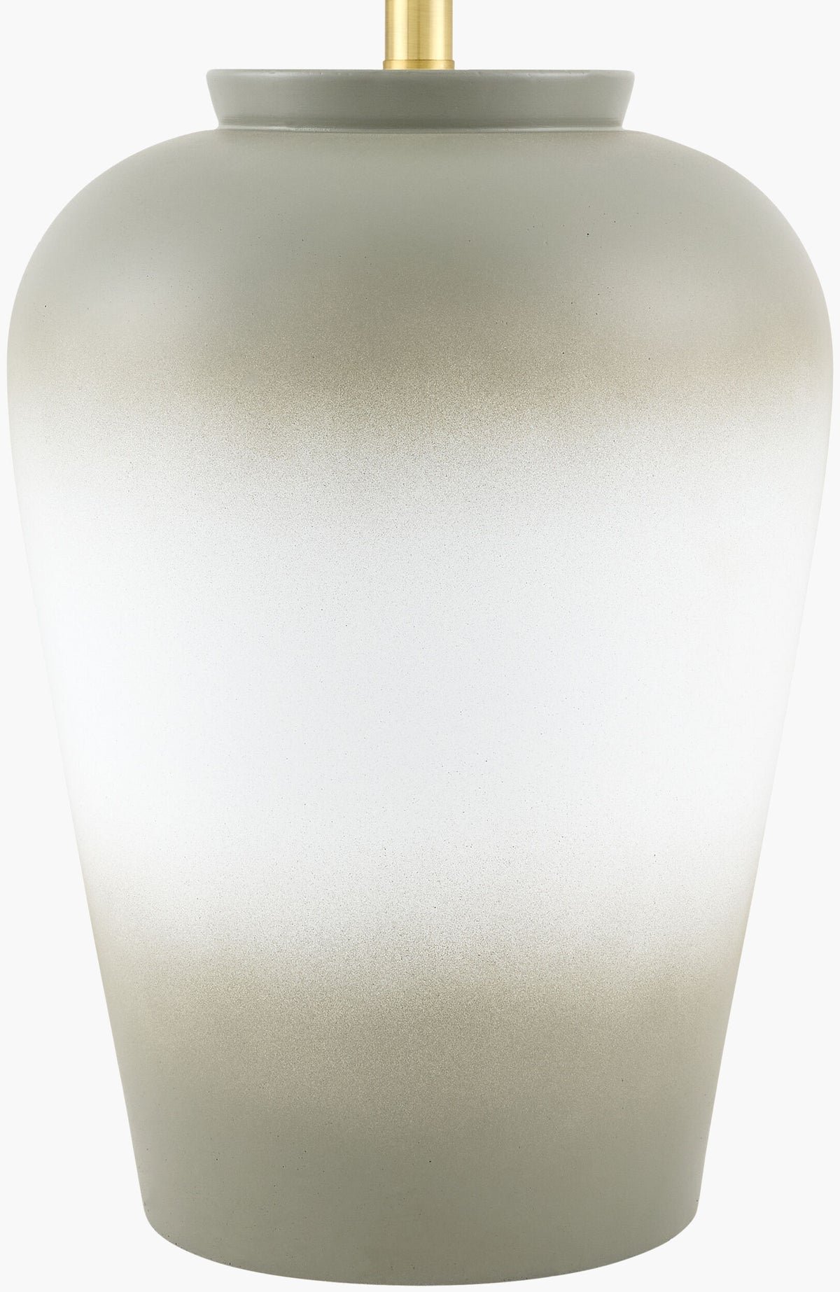 Lucero 30" Ceramic Table Lamp, Painted Beige