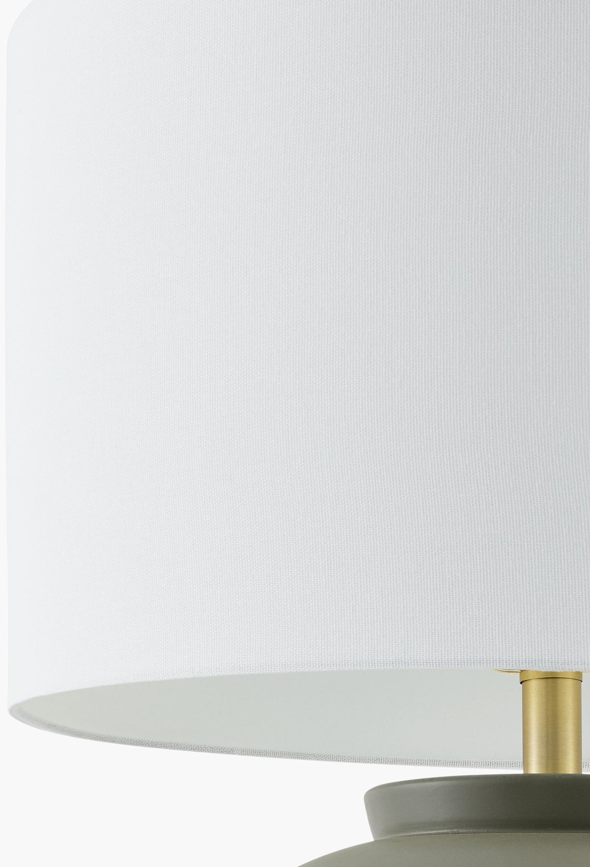 Lucero 30" Ceramic Table Lamp, Painted Beige