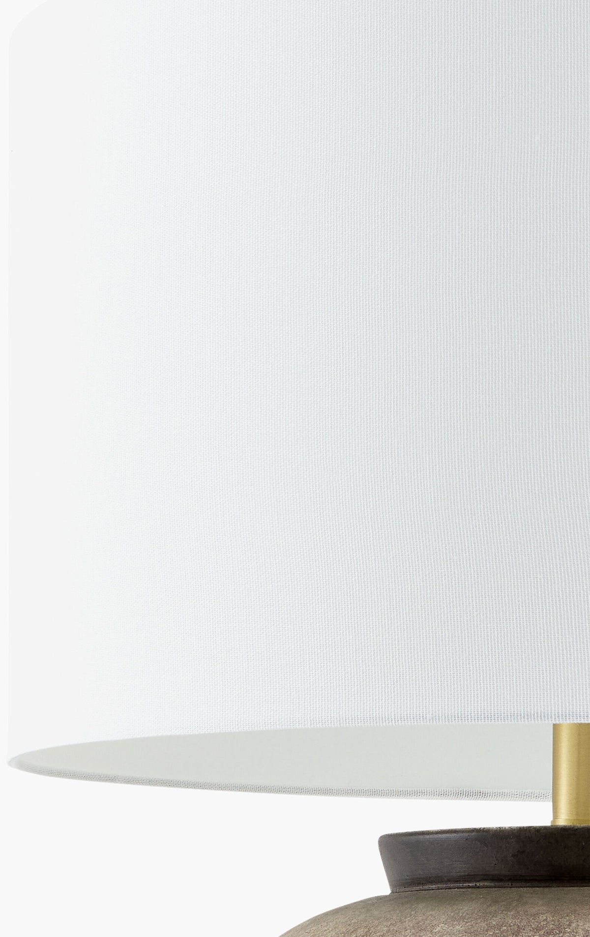 Lucero 30" Ceramic Table Lamp, Painted Dark Brown