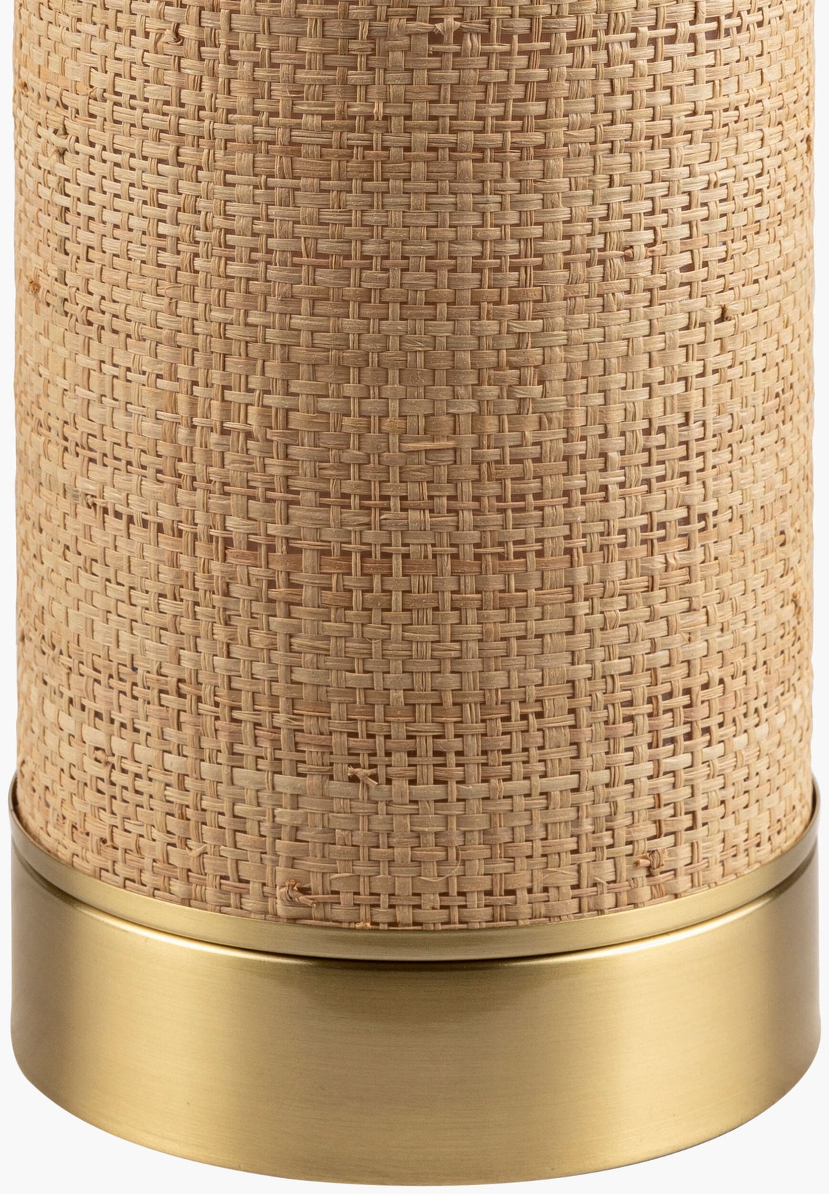 Livonia 28" Rattan Table Lamp, Natural Tan