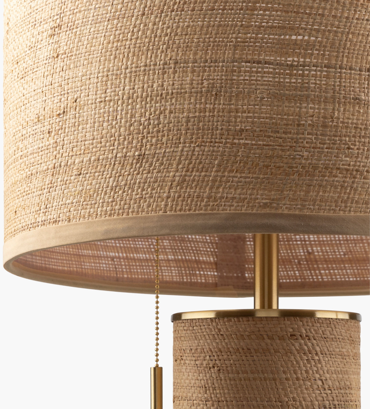 Livonia 28" Rattan Table Lamp, Natural Tan