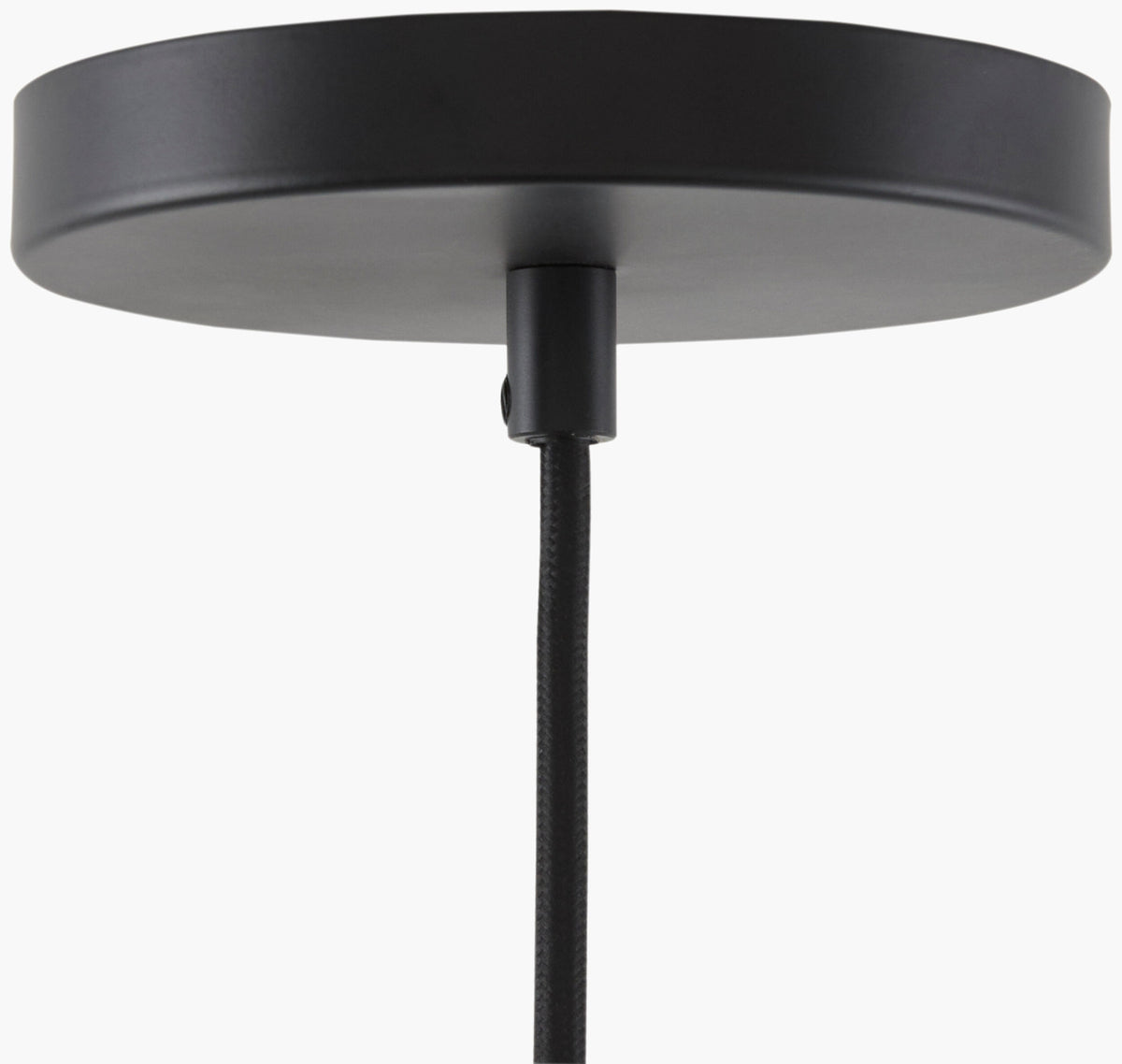 Lexia Aluminum Pendant Light, Painted Black