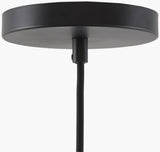 Lexia Aluminum Pendant Light, Painted Black