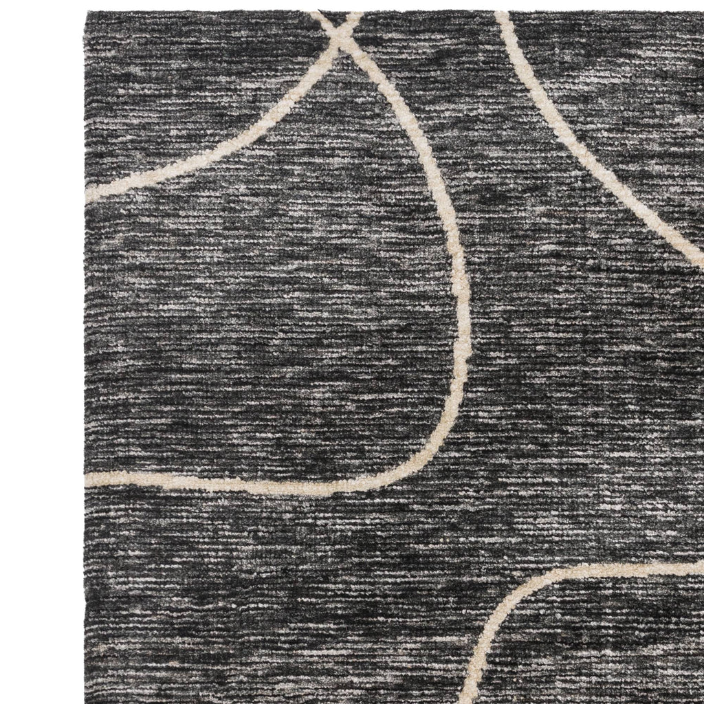 Mason Rug styled in a living room