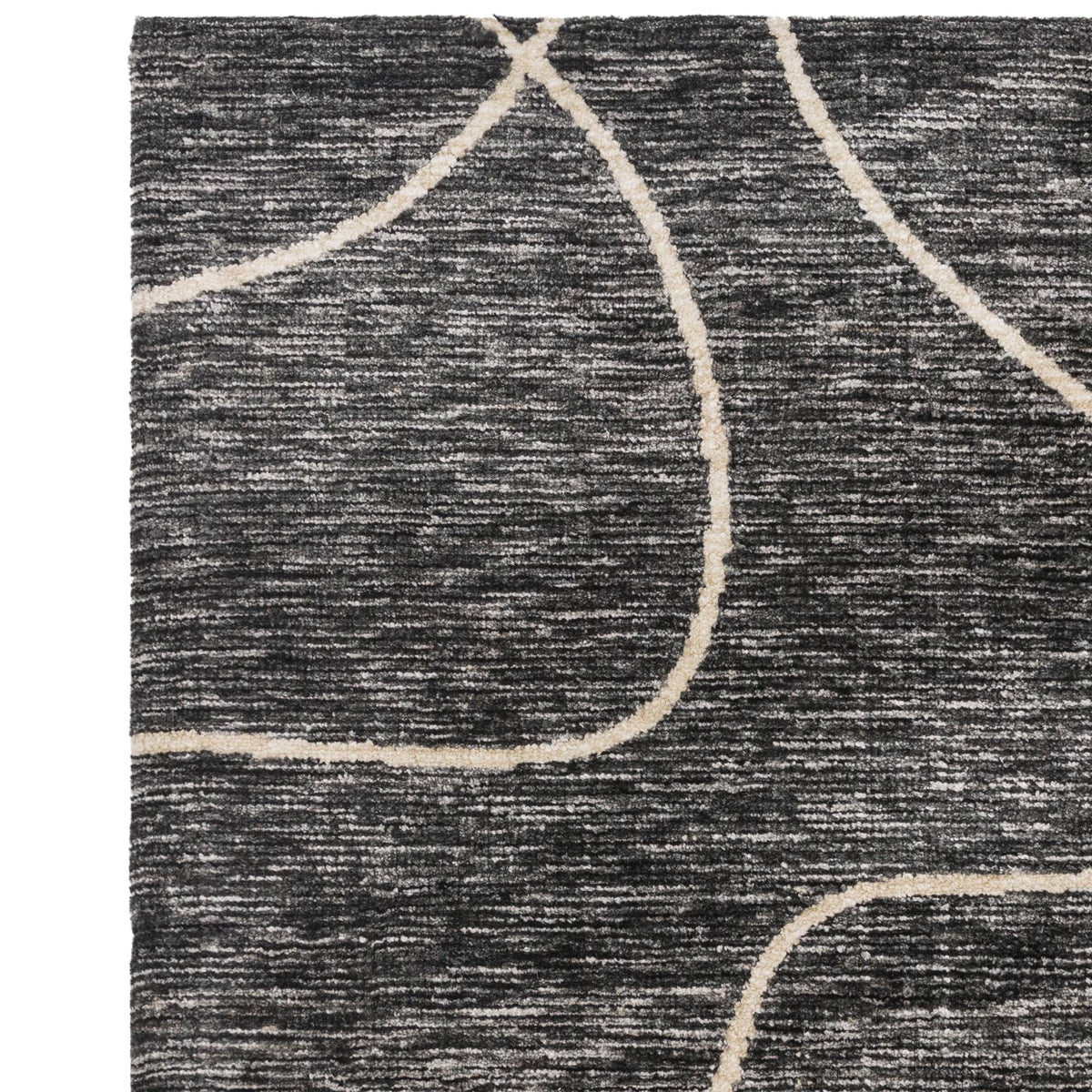 Mason Rug styled in a living room
