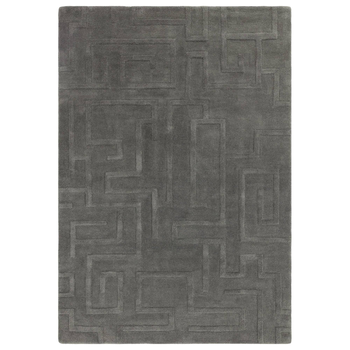 Maze Rug - Charcoal
