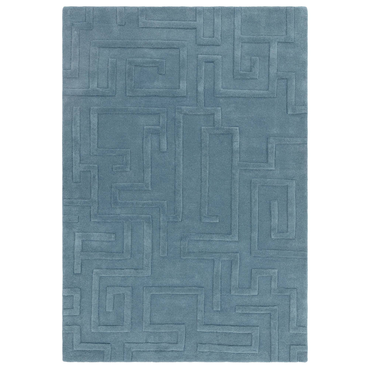 Maze Rug - Teal