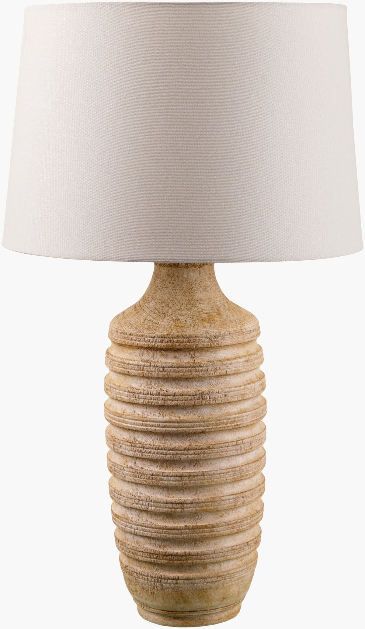 Mindra 28" Resin Table Lamp, Colored Brown