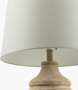 Mindra 28" Resin Table Lamp, Colored Brown