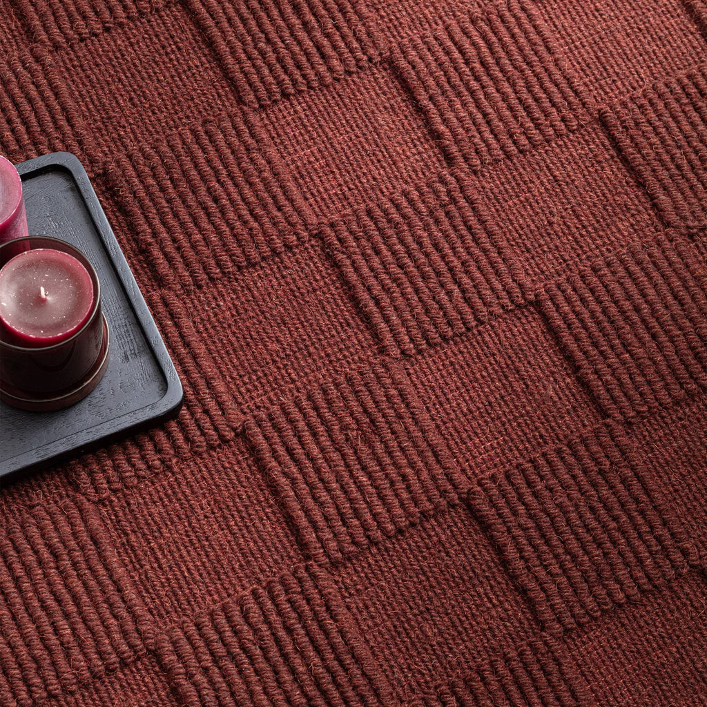 Mercer Rug styled in a living room