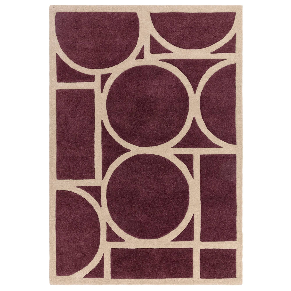 Metro Rug - Plum