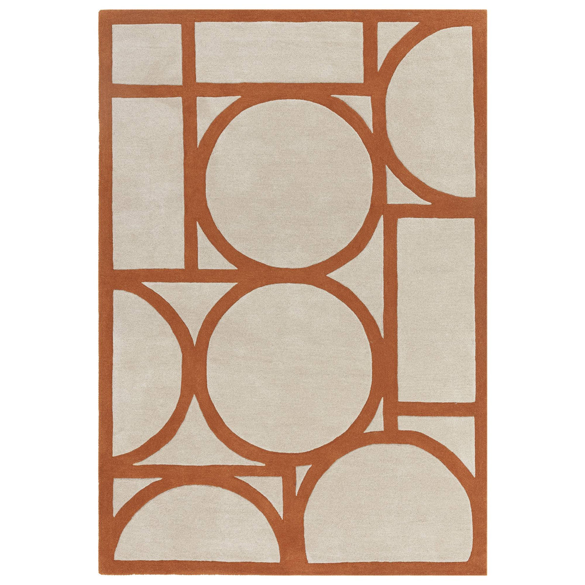 Metro Rug - Rust