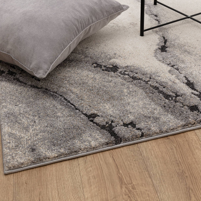 Shaggy pile, 20 mm — Shaggy Abstract Polypropylene Living Room Rug — Mirage