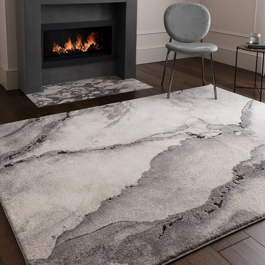 Mirage Rug styled in a living room