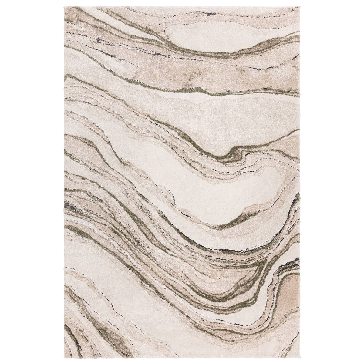 Mirage Rug - Quartz Green