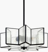 Morella Iron Pendant Light, Powder Coated Black (MOL-002)