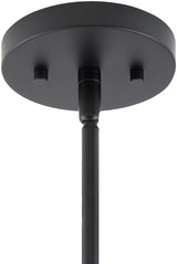 Morella Iron Pendant Light, Powder Coated Black (MOL-002)