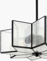 Morella Iron Pendant Light, Powder Coated Black (MOL-002)