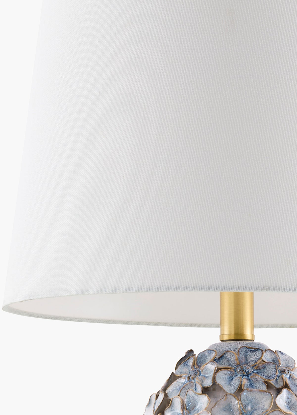 Marradi 22" Ceramic Table Lamp, Glazed Blue