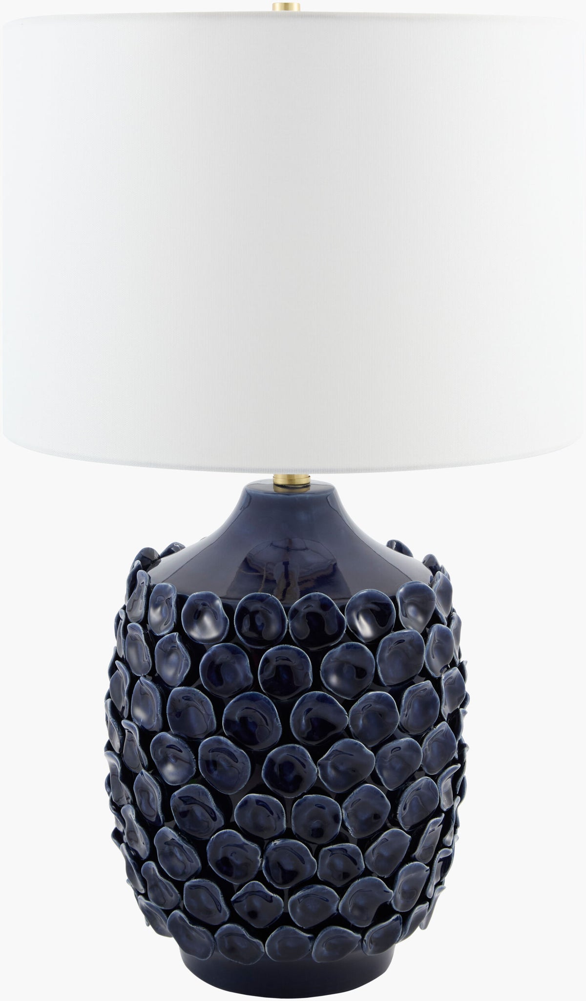 Blue Depths 27" Ceramic Table Lamp