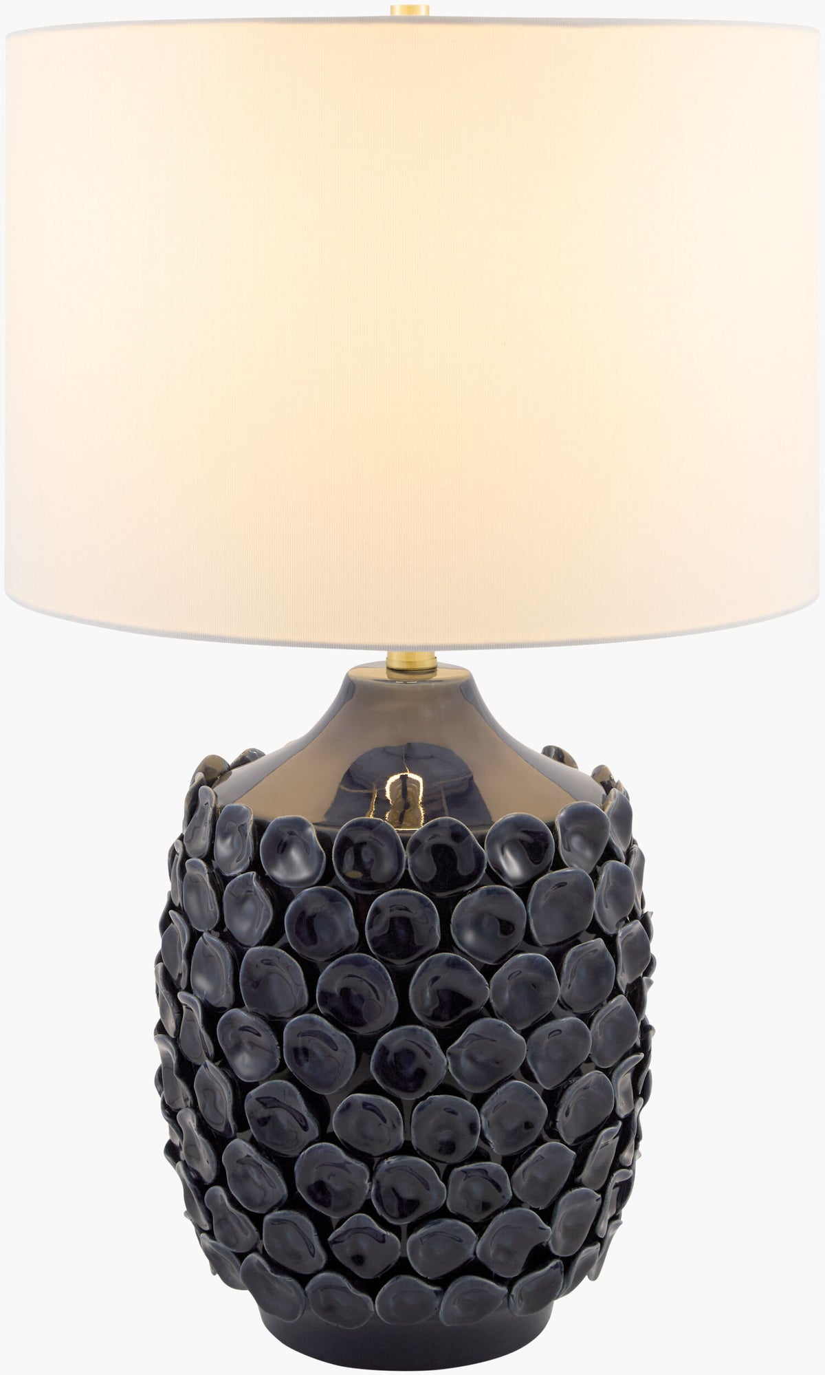 Blue Depths 27" Ceramic Table Lamp