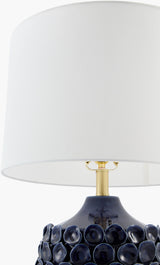 Blue Depths 27" Ceramic Table Lamp