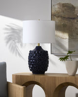 Blue Depths 27" Ceramic Table Lamp
