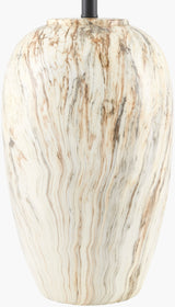Coral Bay 30" Ceramic Table Lamp, Glazed Brown