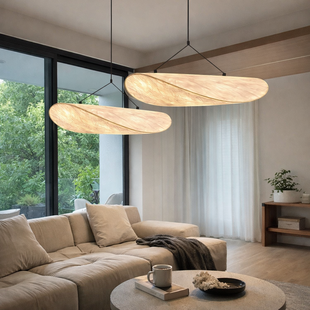 Pendant Lamp With Organic Silhouette