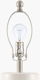 Ocean Mist 30" Ceramic Table Lamp, Glazed White