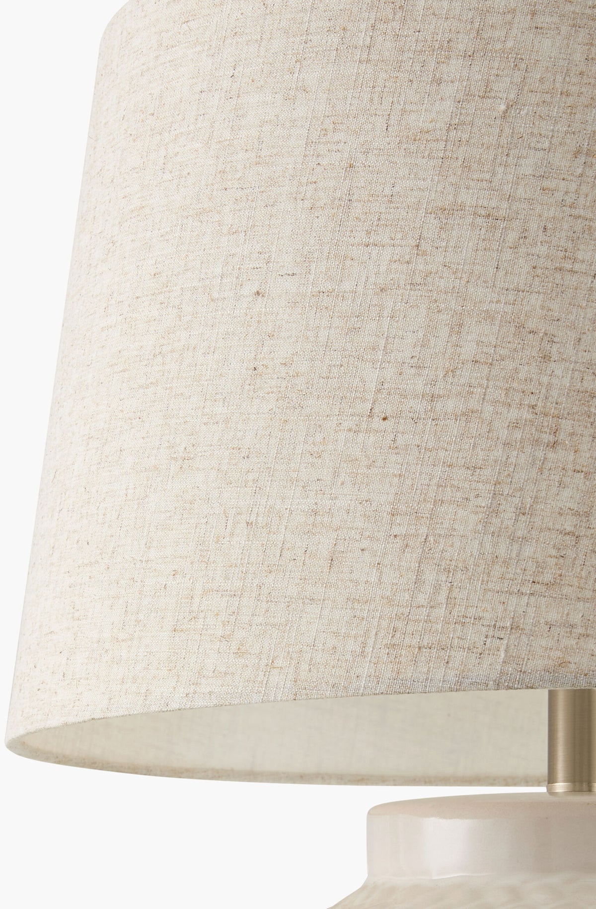 Ocean Mist 30" Ceramic Table Lamp, Glazed White