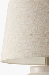 Ocean Mist 30" Ceramic Table Lamp, Glazed White