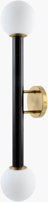Marzia 30" Iron Wall Sconce, Plated Metallic Brass (MZI-020)