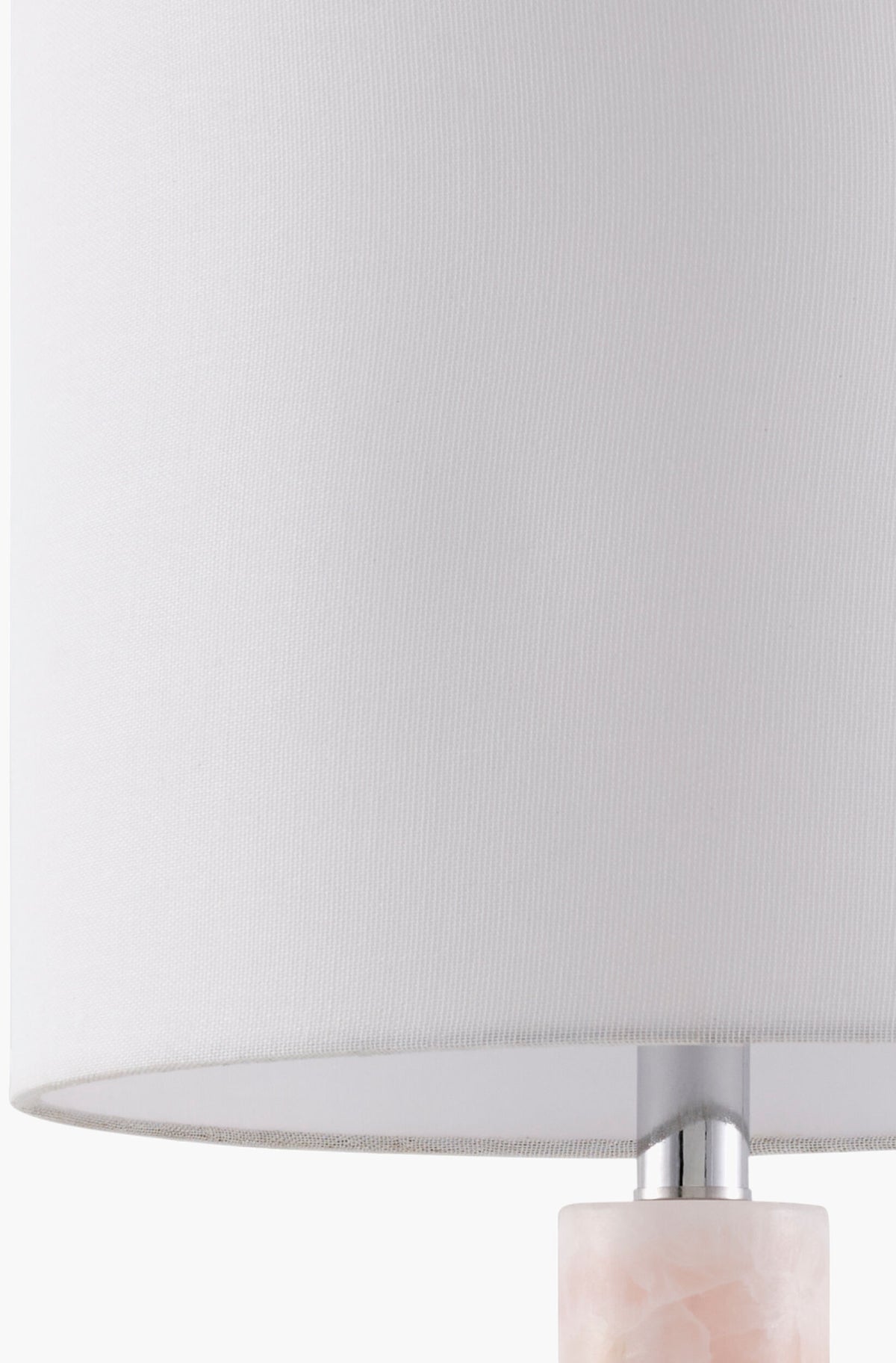 Marzia 31" Marble Table Lamp, Brushed Pink