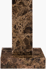 Marzia 29" Marble Table Lamp, Brushed Brown
