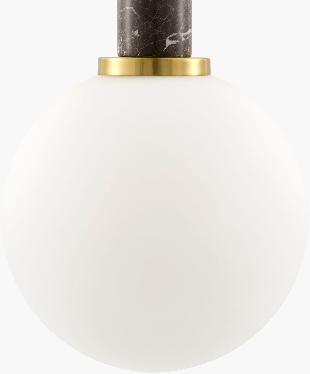 Marzia Iron Pendant Light, Plated Metallic Brass (MZI-016)