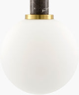 Marzia Iron Pendant Light, Plated Metallic Brass (MZI-016)