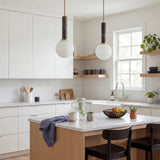Marzia Iron Pendant Light, Plated Metallic Brass (MZI-016)