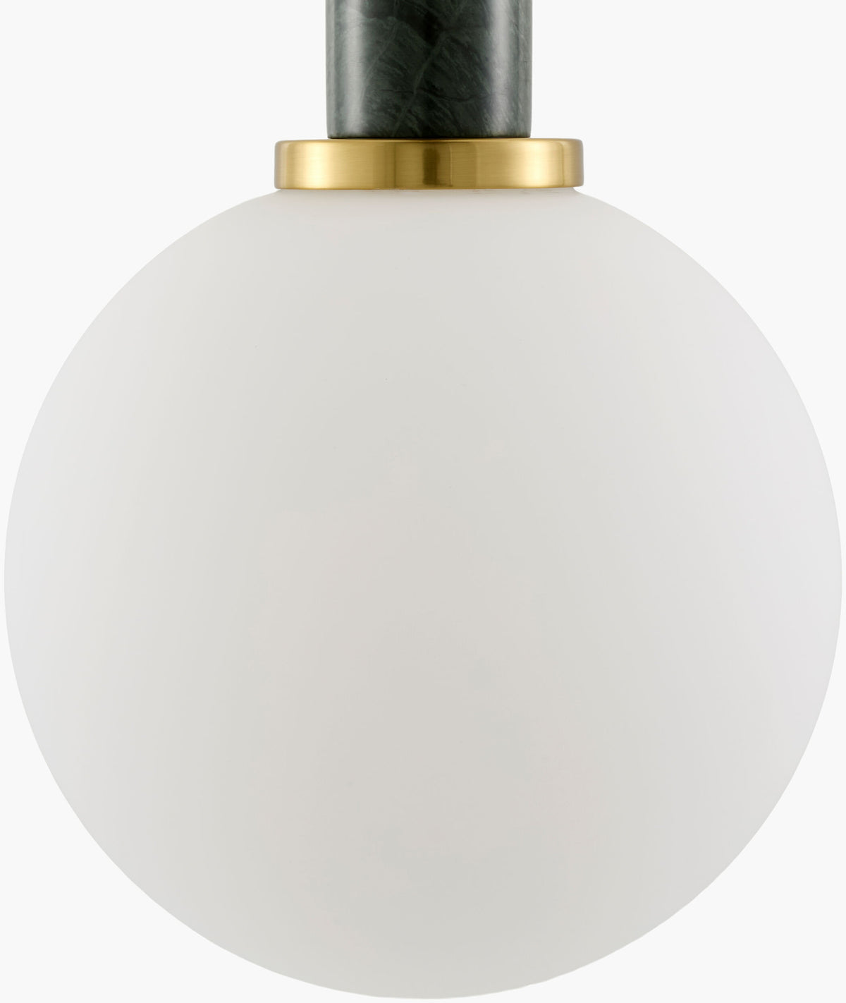 Marzia Iron Pendant Light, Plated Metallic Brass (MZI-017)