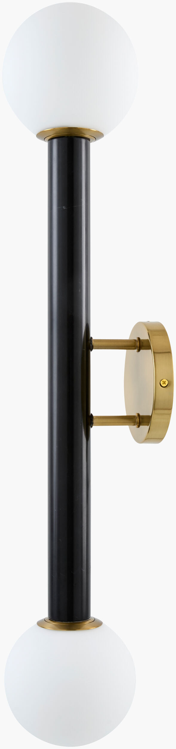 Marzia 30" Iron Wall Sconce, Plated Metallic Brass (MZI-020)