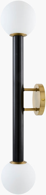 Marzia 30" Iron Wall Sconce, Plated Metallic Brass (MZI-020)